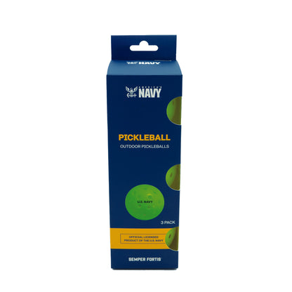 U.S. Navy Pickleball Ball - 3 Pack