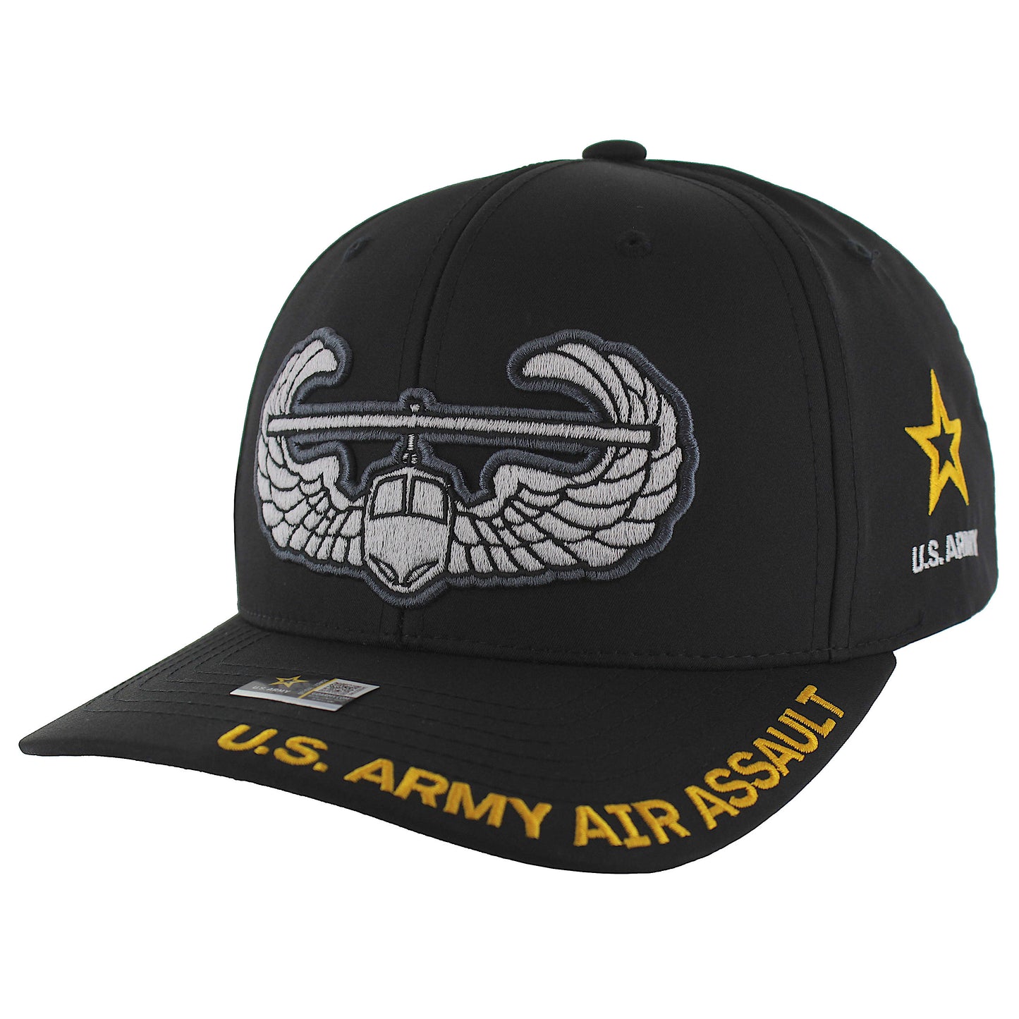 U.S. ARMY CAP, AIR ASSAULT - BLACK - 12 PCS