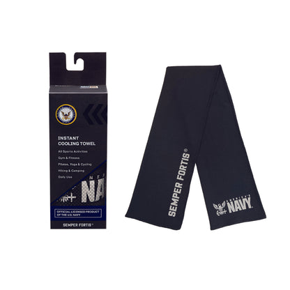 U.S. NAVY Sports Cooling Towel - 12 PCS